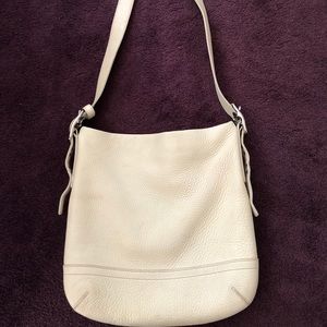 Coach pebble leather shoulder bag